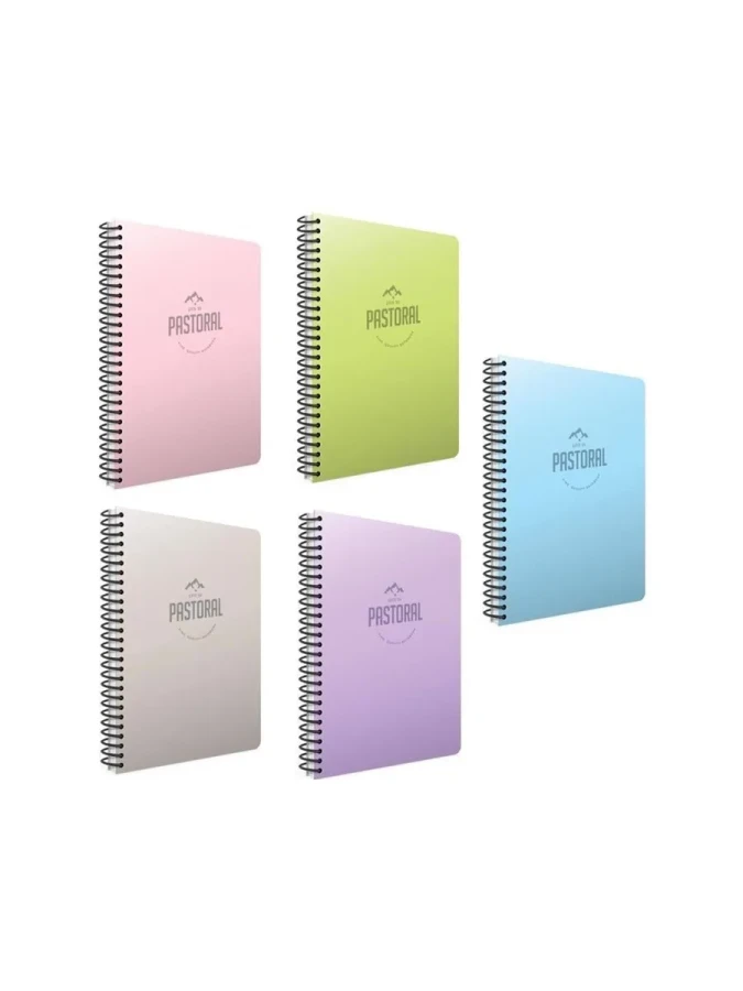 Gıpta Pastoral A4 Pp Kapak Spiralli Defter Kareli 40 Yp 6081