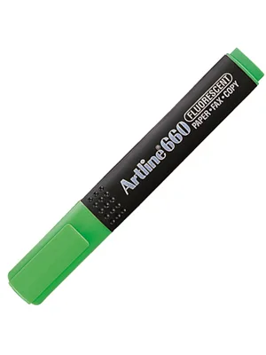 Artline Kesik Uç Fosforlu Kalem Neon Yeşil Ek-660n