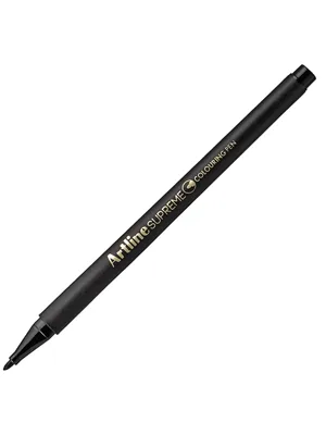 Artline Supreme 0.6 Mm Keçe Uçlu Kalem Black Epfs-210