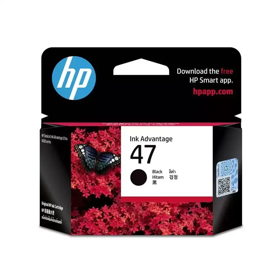 Hp 47 Orjinal Siyah Kartuş 6zd21ae