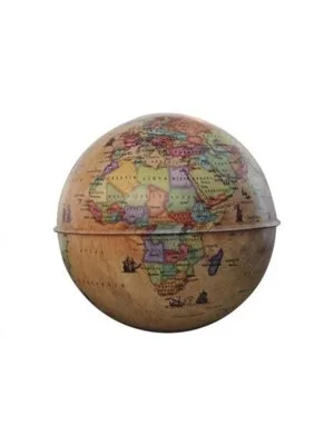 Gürbüz Globe Bank 44103 10 Cm Antik Kumbara Küre
