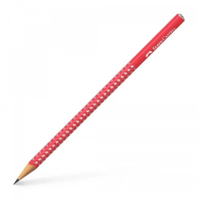 Faber Castell Grip 2021 Sparkle Kurşun Kalem Kırmızı 5244118228000
