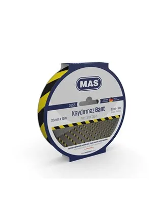 Mas 25 Mmx15 M Kaydırmaz Bant Siyah 2655
