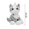 Selay 25 Cm Peluş Sabit Kedi Karma 1164