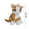 Selay 25 Cm Peluş Sabit Kedi Karma 1164