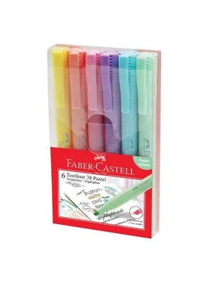 Faber Castell 46 Pastel Fosforlu Kalem 4 Renk 2021 5030254625000