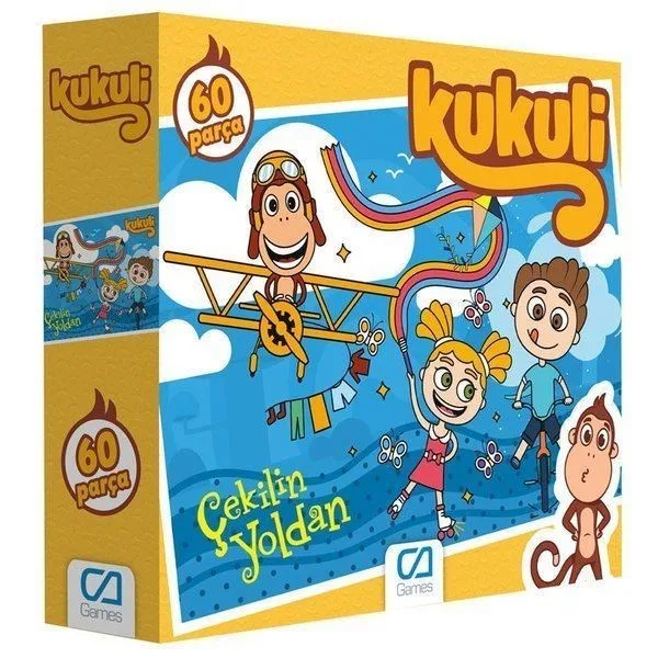 Ca Kukuli 60 Parça Puzzle Ca.5136