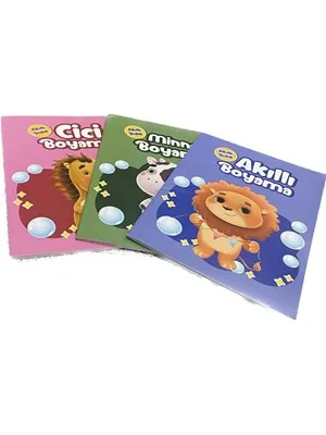 Lilamor Yay.- Boyama Kitabı A4 32 Sayfa Llm-bk2129-bk03