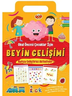Beyin Gelişimi Hafıza Geliştirici Aktiviteler-okul Öncesi Çocuklar İçin-bıcırık Yayınları