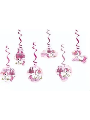 Nedi Unicorn Sarkıt Süs 6"lı 46584