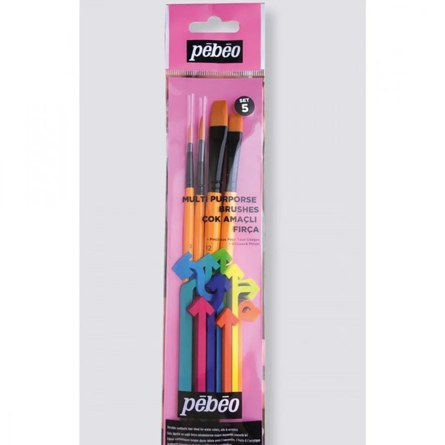 Pebeo Fırça Seti 4"lü Set-5