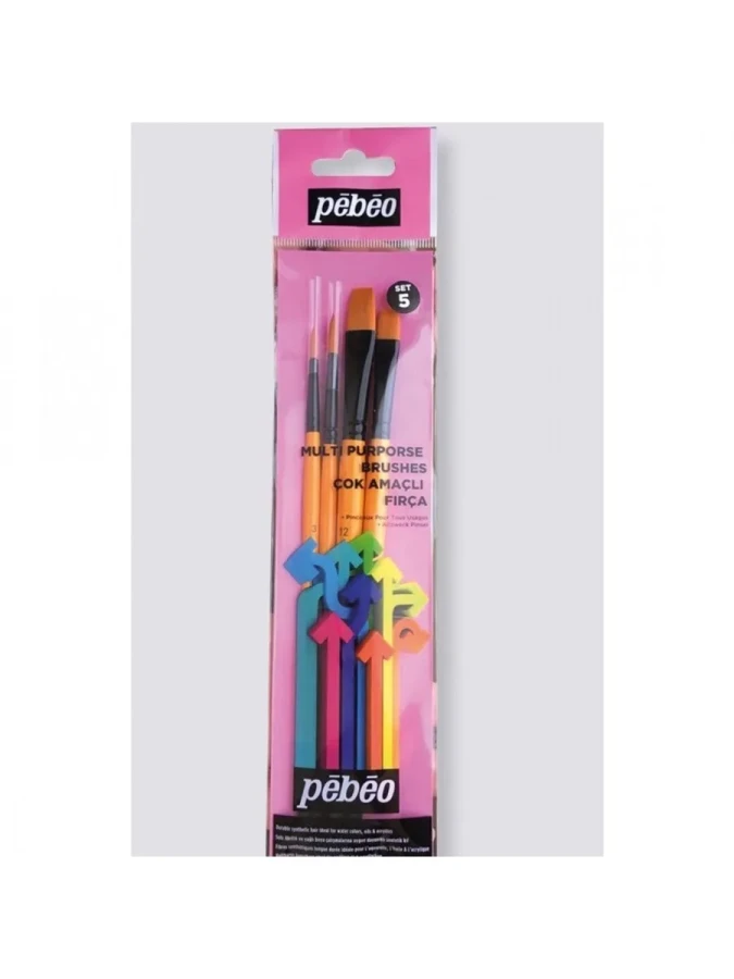 Pebeo Fırça Seti 4"lü Set-5