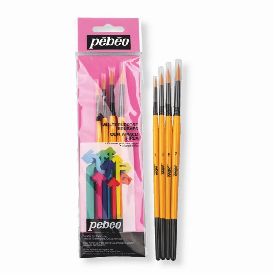 Pebeo Fırça Seti 4"lü Set-1