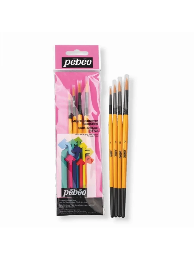 Pebeo Fırça Seti 4"lü Set-1