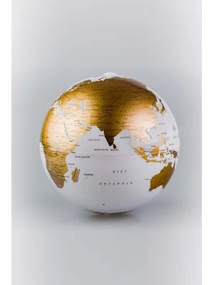Gürbüz 15 Cm Altın-gold Dönen Küre 42155