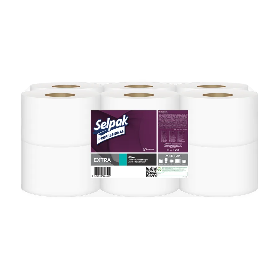 Selpak 85mt Extra Jumbo Tuvalet Kağıdı 12"li 7903685