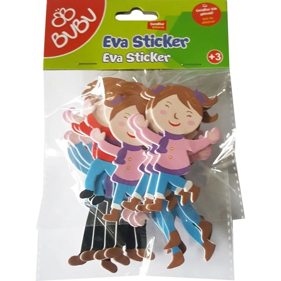 Bubu 3d Eva Sticker Sts043