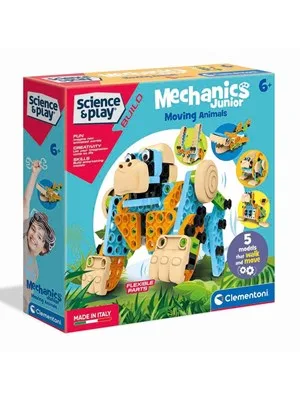 Clementoni Mechanics Junior - Hareketli Hayvanlar Cle-75060tr