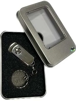 Promiks 32 Gb Metal Anahtarlıklı Usb 2.0 Flash Bellek Kutulu El6704