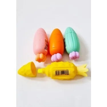 Marla Carrot Seri Mini Fosforlu Kalem Havuç