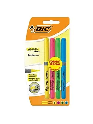 Bic Highlighter Grip Pastel Fosforlu Kalem 4 Renk 964859