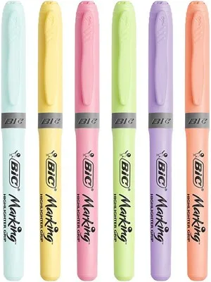 Bic Highlighter Grip Pastel Fosforlu Kalem 4 Renk 964859