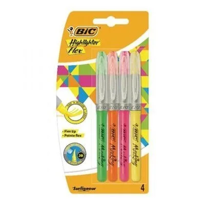 Bic Hıghl Flex Pyg Fosforlu Kalem 4 Renk 946041