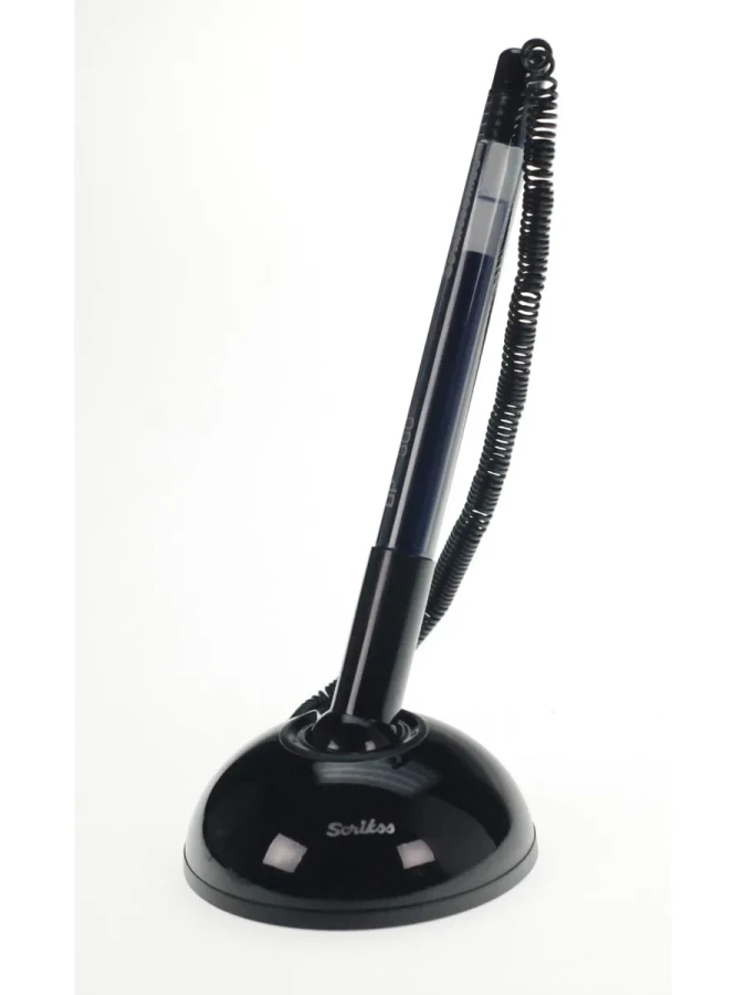 Scrikss 0.7 Mm Spiralli Jel Tükenmez Masa Kalemi Dp-360 Siyah