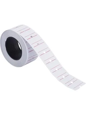 Kraf 12x21 Fiyat Makinası Etiketi Fosforlu Sarı 600 Lü Rulo 5500