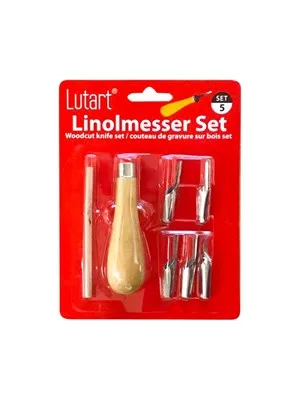 Lutart Linol Oyma Seti 5"li Lsr-5526