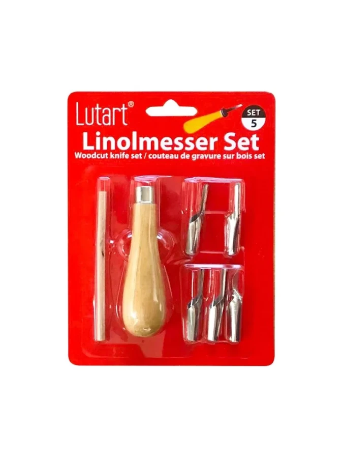 Lutart Linol Oyma Seti 5"li Lsr-5526