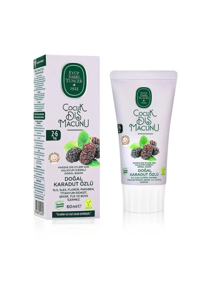 Eyüp Sabri Tuncer 60 Ml Diş Macunu Doğal Karadut Özlü Çocuk