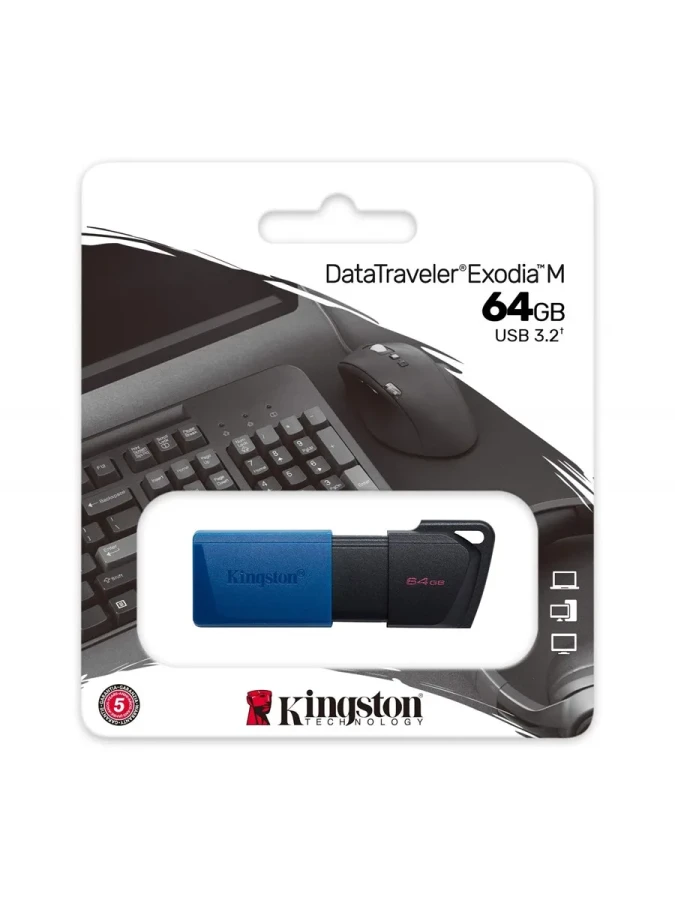 Kingston Dtxm-64 Gb Exodia Datatraveler Usb 3.2 Gen 1 64 Gb Flash Bellek