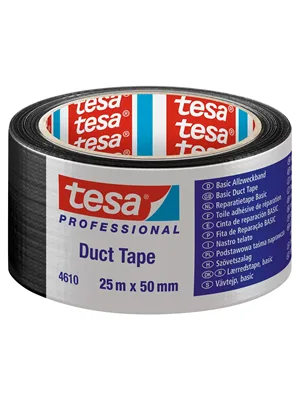Tesa 50 Mmx25mt Basic Duck Tamir Bantı Siyah 04610-0000
