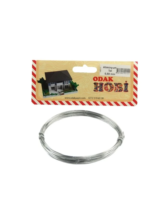 Odak Hobi 0.8 Mmx6mt Alüminyum Tel