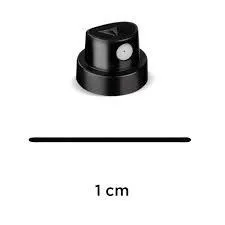 Molotow Sprey Başlığı 1 Cm Siyah-beyaz Başlık Cap N:9020