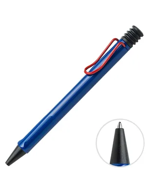 Lamy Safari Tükenmez Kalem Kırmızı Renk Klips Mavi 214mk