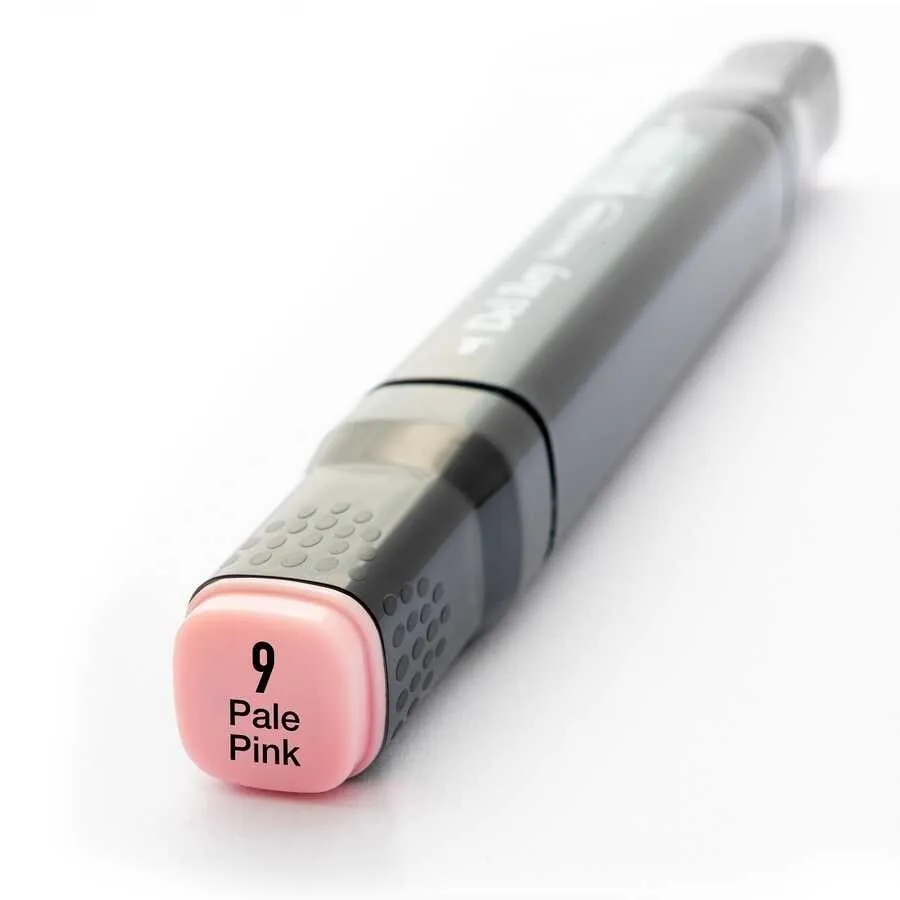 Del Rey Twin Çift Uçlu Marker Kalem Rp9 Pale Pink