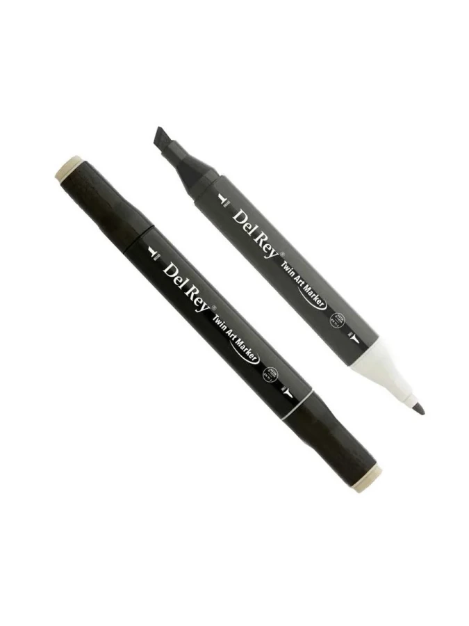 Del Rey Twin Çift Uçlu Marker Kalem Wg2 Warm Grey
