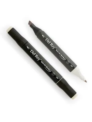 Del Rey Twin Çift Uçlu Marker Kalem Wg1 Warm Grey