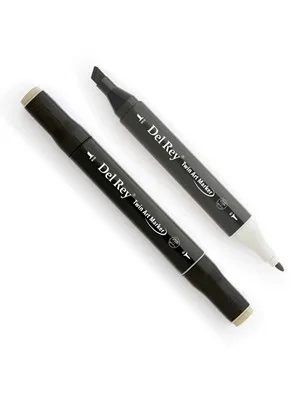 Del Rey Twin Çift Uçlu Marker Kalem Wg3 Warm Grey