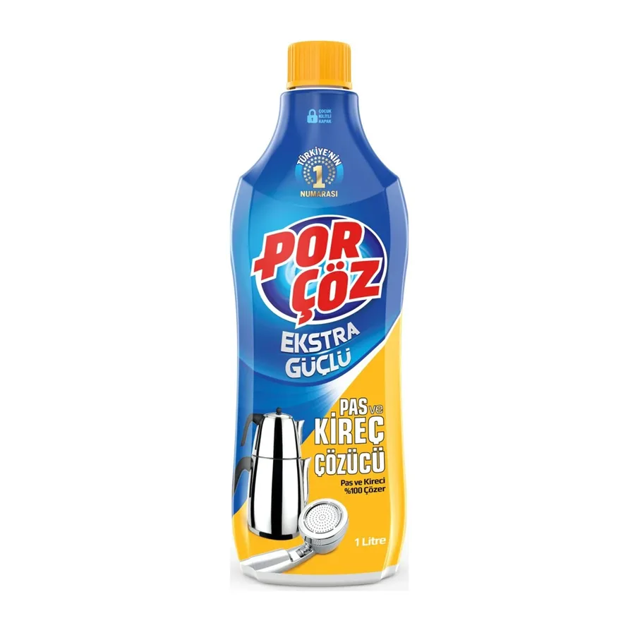 Porçöz 1000 Ml Pas ve Kireç Çözücü