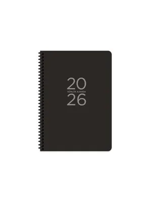 Keskin Color 17x24 Spiralli Günlük Ajanda Siyah 600162-99 (2026)