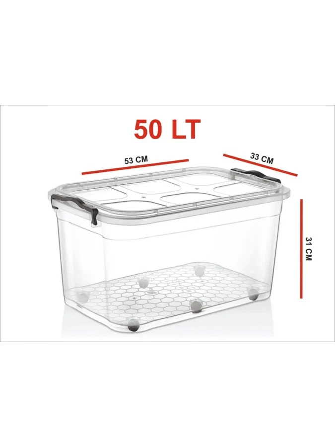 Merdem 50 Lt Saklama Kabı Tekerlekli No:9 Mrd019