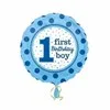 Nedi 18" 1 Fırst Bırthday Boy\gırl Mavi\pembe Folyo Balon 0052