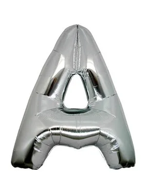 Nedi 40" (102 Cm ) Folyo Balon Gümüş Harf