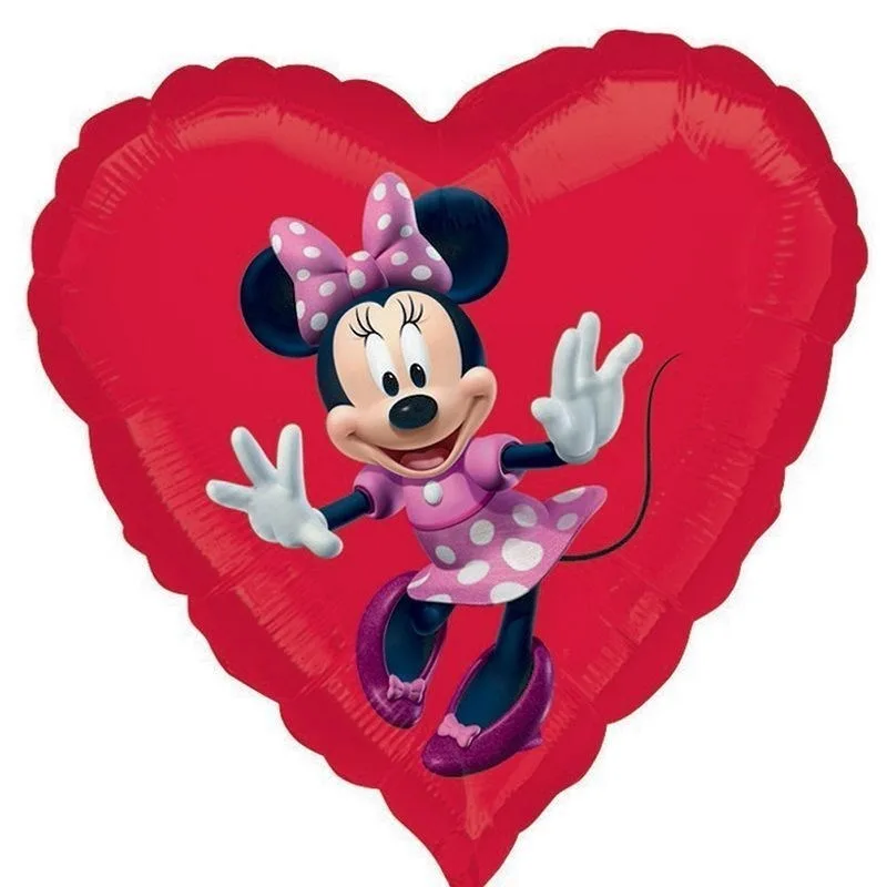 Nedi Folyo Balon Lisanslı Minnie Mouse Kırmızı 22944
