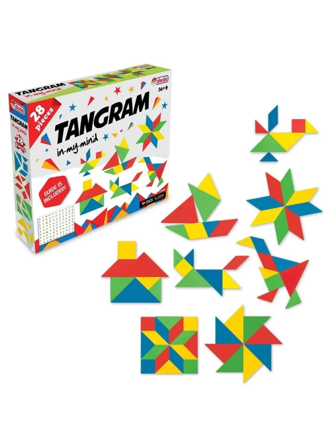 Dede 28 Parça Tangram Kutulu 03698
