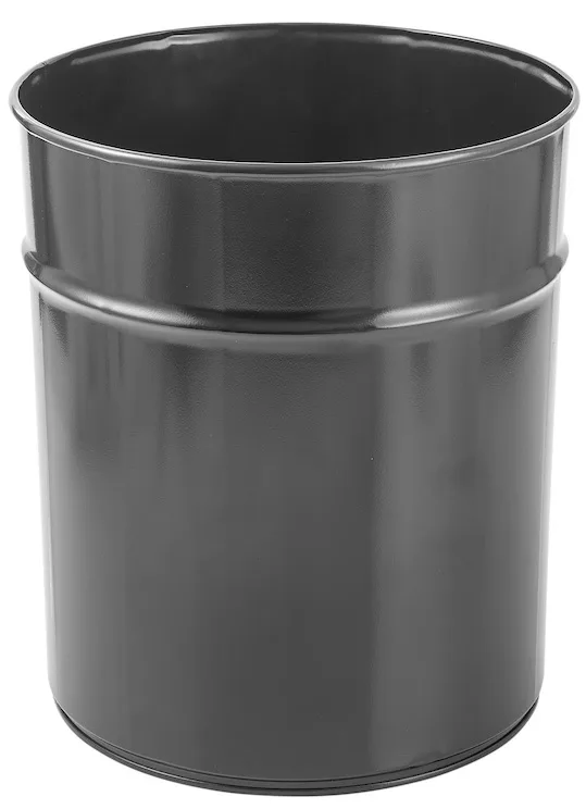 Kraf Konik Çöp Kovası Siyah 520g