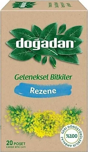 Doğadan Bitki Çayı 20"li Poşet Geleneksel Bitkiler-rezene